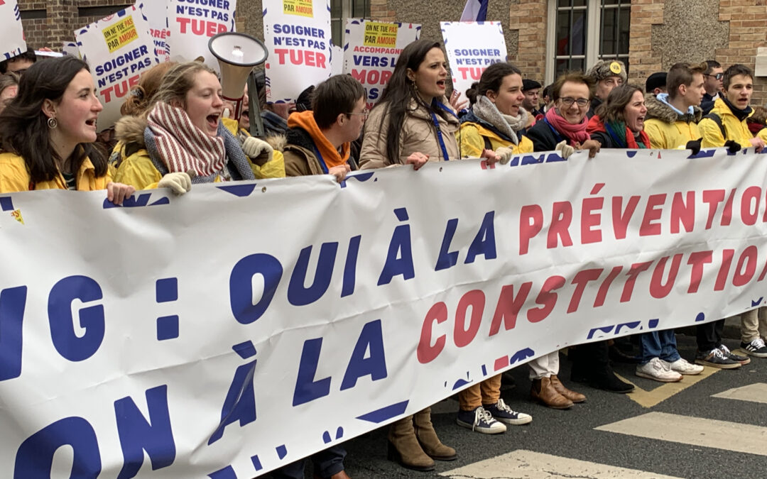 Marcha por la Vida en París: El grito joven en defensa de los más vulnerables